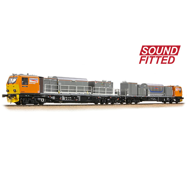 Bachmann 31-579SF Windhoff MPV Network Rail Orange "Dick Preston" Sound Fitted