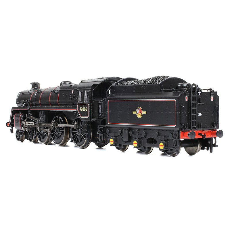 Graham Farish 372-729A BR Standard Class 5MT with BR1 Tender 73006 BR Lined Black Late Crest DCC Ready N Gauge