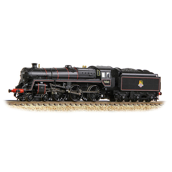 Graham Farish 372-730 BR Standard Class 5MT with BR1C Tender 73065 BR Lined Black Early Emblem DCC Ready N Gauge