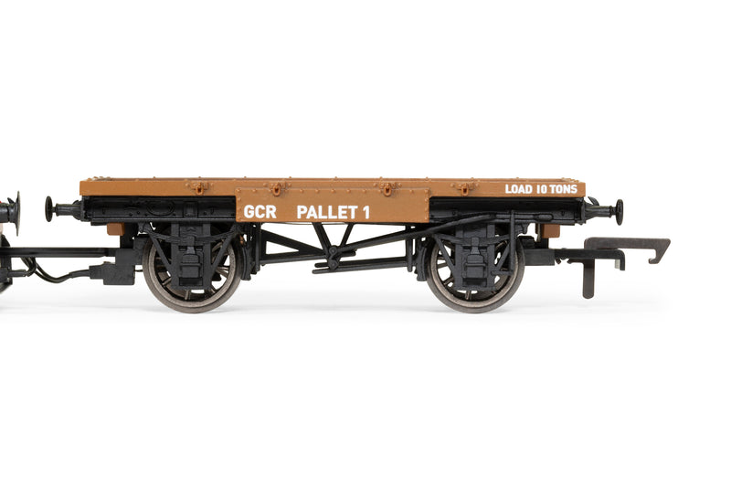 Hornby R30012 Ruston & Hornsby 48DS 0-4-0 "Qwag" No.1 & Flatbed Wagon DCC Ready OO Gauge