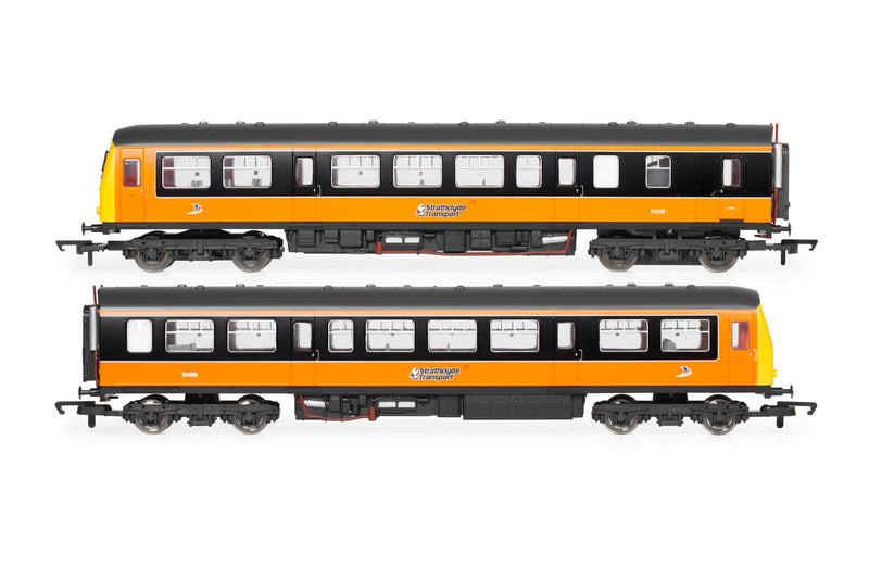 Hornby R30172 Railroad Plus - Enhanced Livery Strathclyde PTE Class 101 2-Car DMU No.101695 DCC Ready OO Gauge