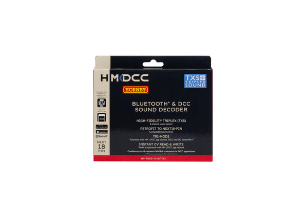 Hornby R7345 HM7000-N18TXS Next 18 Pin Blueatooth & DCC Sound Decoder