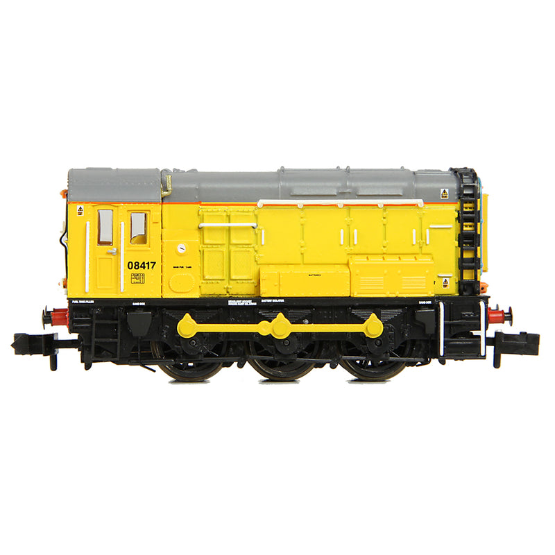 Graham Farish 371-011 Class 08 08417 Network Rail  Yellow DCC Ready N Gauge