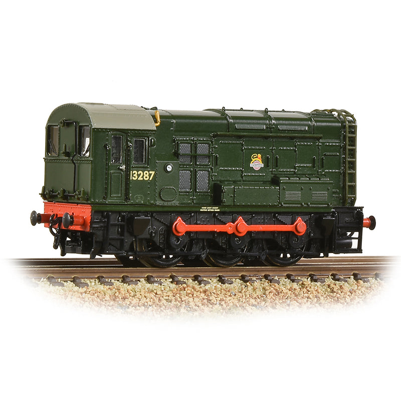 Graham Farish 371-013 Class 08 13287 BR Green Early Emblem DCC Ready N Gauge