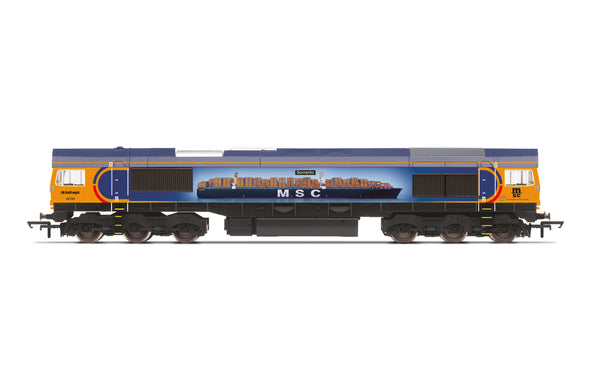 Hornby R30022 GBRf Class 66 Co-Co 'Sorrento' No.66709 DCC Ready OO Gauge