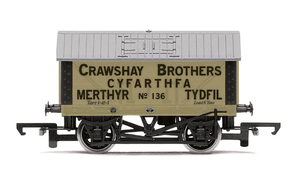 Hornby R6976 Lime Wagon 'Crawshay Brothers' No.136 OO Gauge