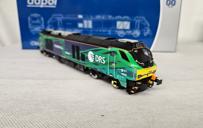 Dapol 4D-022-023S Class 68 "Pride of the North" 68006 DRS/NTS Green DCC Sound Fitted OO Gauge