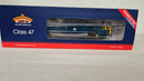 Bachmann 35-411SFX Class 47/0 47012 BR Blue Sound Fitted Deluxe With Working Fans OO Gauge (Pre-owned)