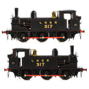 Bachmann 31-066 NER Class E (J71) Tank 317 LNER Lined Black, DCC Ready.