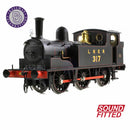 Bachmann 31-066SF NER Class E (J71) Tank '317' LNER Lined Black, Sound Fitted, OO Gauge