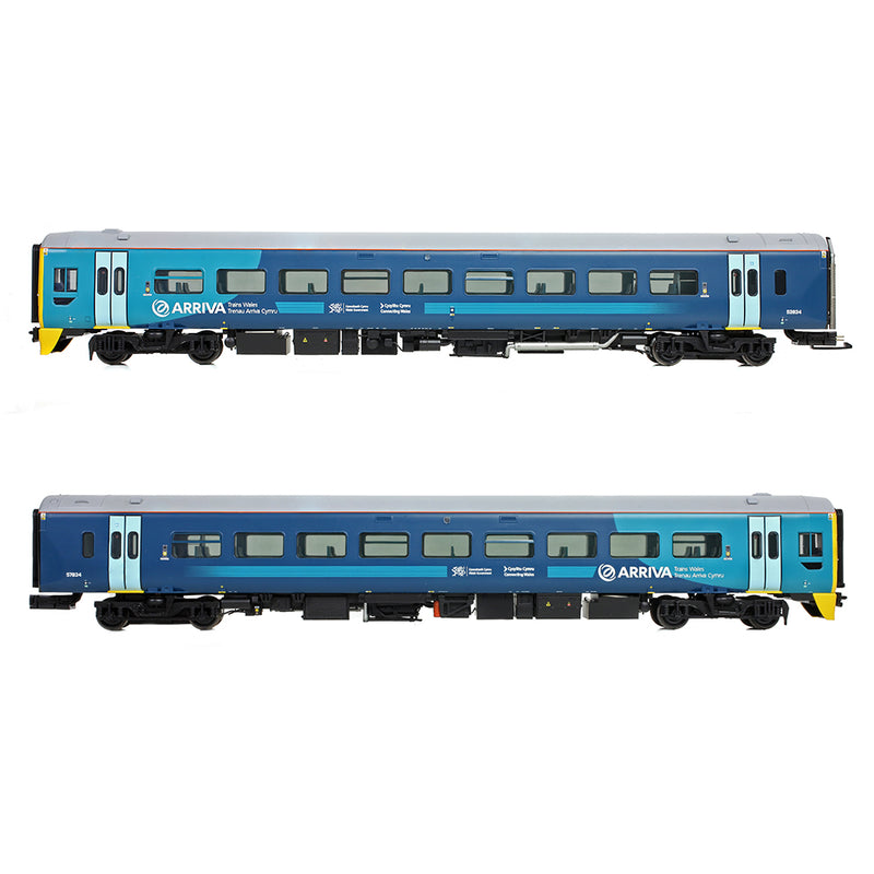 Bachmann 31-511A Class 158 2-Car DMU 158824 Arriva Trains Wales DCC Ready OO Gauge
