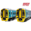 Bachmann 31-511ASF Class 158 2-Car DMU 158824 Arriva Trains Wales DCC Sound Fitted OO Gauge