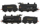 Bachmann 31-885 MR 3835 (LMS 4F) 3850 LMS Black (MR Numerals) DCC Ready