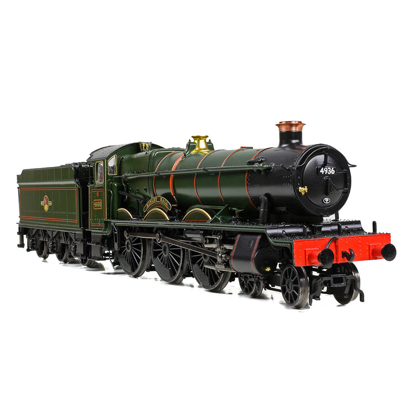 Bachmann 32-008 GWR 49XX 'Hall' 4936 "Kinlet Hall" BR Lined Green Late Crest (Preserved) DCC Ready OO Gauge