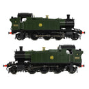 Bachmann 32-141 GWR 4575 Prairie Tank 5542 GWR Green Shirt Button (Preserved) DCC Ready OO Gauge