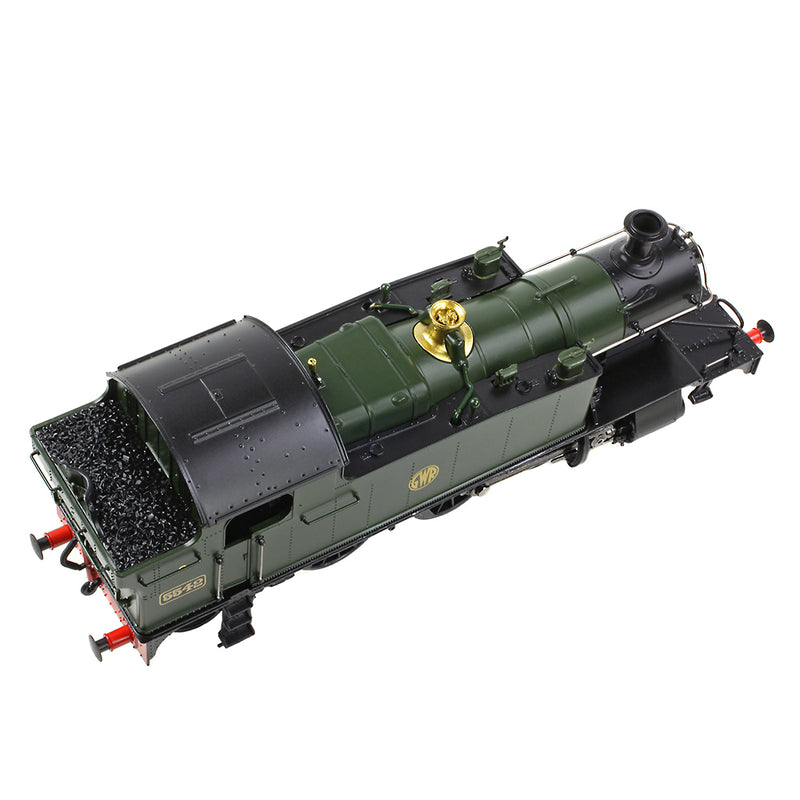 Bachmann 32-141 GWR 4575 Prairie Tank 5542 GWR Green Shirt Button (Preserved) DCC Ready OO Gauge