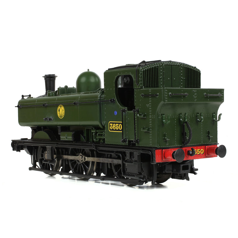Bachmann 32-198 GWR 8750 Tank 3650 GWR Green Shirt button DCC Ready OO Gauge