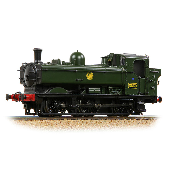 Bachmann 32-198 GWR 8750 Tank 3650 GWR Green Shirt button DCC Ready OO Gauge