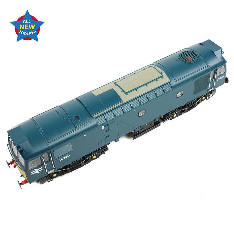 Bachmann 32-333 Class 25 D7660 Br Blue Small Yellow panels DCC Ready OO-Gauge