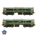 Bachmann 32-334 Class 25/3 D7672 'Tamworth Castle' BR Two-Tone Green (Full Yellow Ends) DCC Ready OO Gauge