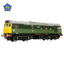 Bachmann 32-334 Class 25/3 D7672 'Tamworth Castle' BR Two-Tone Green (Full Yellow Ends) DCC Ready OO Gauge
