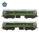 Bachmann 32-341 Class 25/2 D5282 BR Two-Tone Green (Small Yellow Panels) DCC Ready OO Gauge