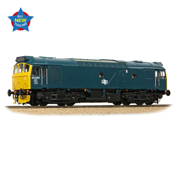 Bachmann 32-344 Class 25/2 25085 BR Blue DCC Ready OO Gauge