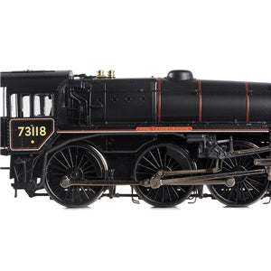 Bachmann 32-510 BR Standard 5MT 73118 "King Leodegrance" BR Lined Black Early Emblem DCC Ready OO Gauge