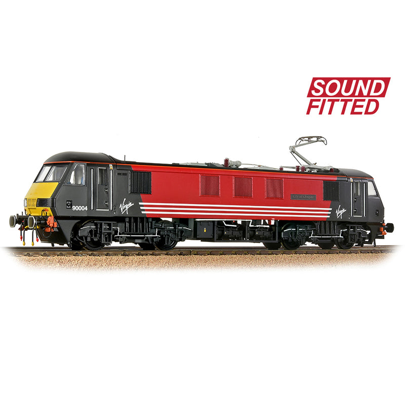 Bachmann 32-615SF Class 90 90004 'City of Glasgow' Virgin Trains (Original) DCC Sound Fitted OO Gauge