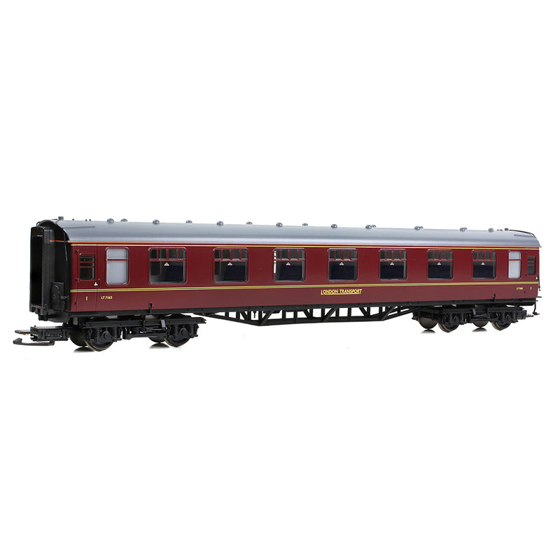 Bachmann 32-645 Class 438 (4TC) 4 Car Trailer Control MU London Transport Lined Maroon, DCC Ready, OO Gauge