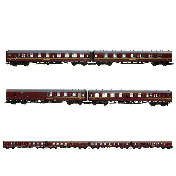 Bachmann 32-645 Class 438 (4TC) 4 Car Trailer Control MU London Transport Lined Maroon, DCC Ready, OO Gauge