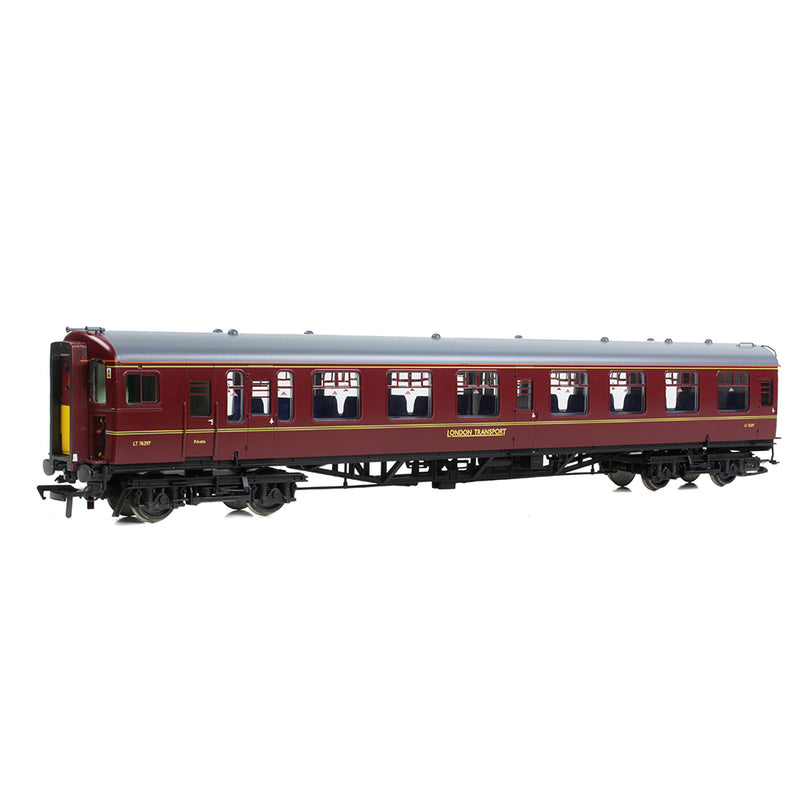 Bachmann 32-645 Class 438 (4TC) 4 Car Trailer Control MU London Transport Lined Maroon, DCC Ready, OO Gauge