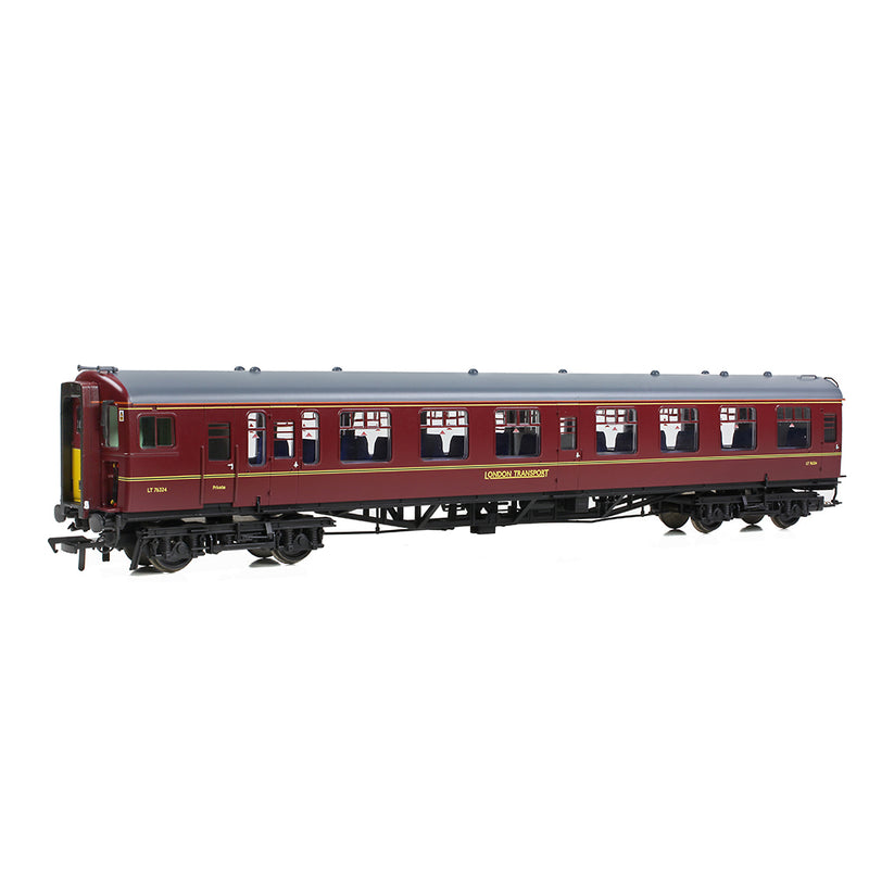 Bachmann 32-645 Class 438 (4TC) 4 Car Trailer Control MU London Transport Lined Maroon, DCC Ready, OO Gauge