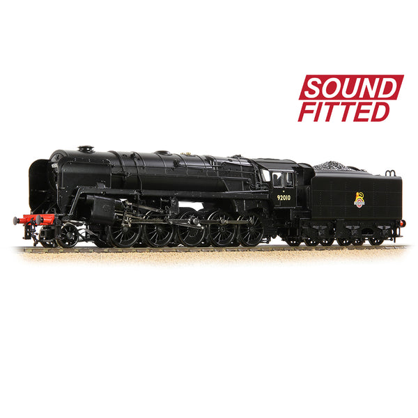 Bachmann 32-852BSF BR Standard 9F Class 92010 BR Black Early Emblem Sound Fitted OO Gauge
