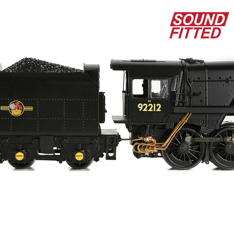 Bachmann 32-859ASF BR Standard 9F with BR1F Tender 92212 BR Black (Late Crest) Sound Fitted
