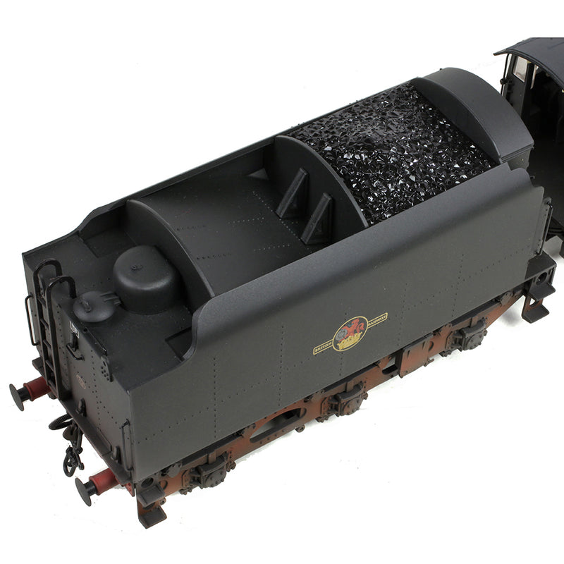 Bachmann 32-862A BR Standard 9F Class (Tyne Dock) 92097 BR Black Late Crest (Weathered) DCC Ready OO Gauge