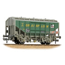 Bachmann 33-132B 35T PAA Bulk Grain Wagon 'Grainflow' Green & Grey Weathered OO Gauge