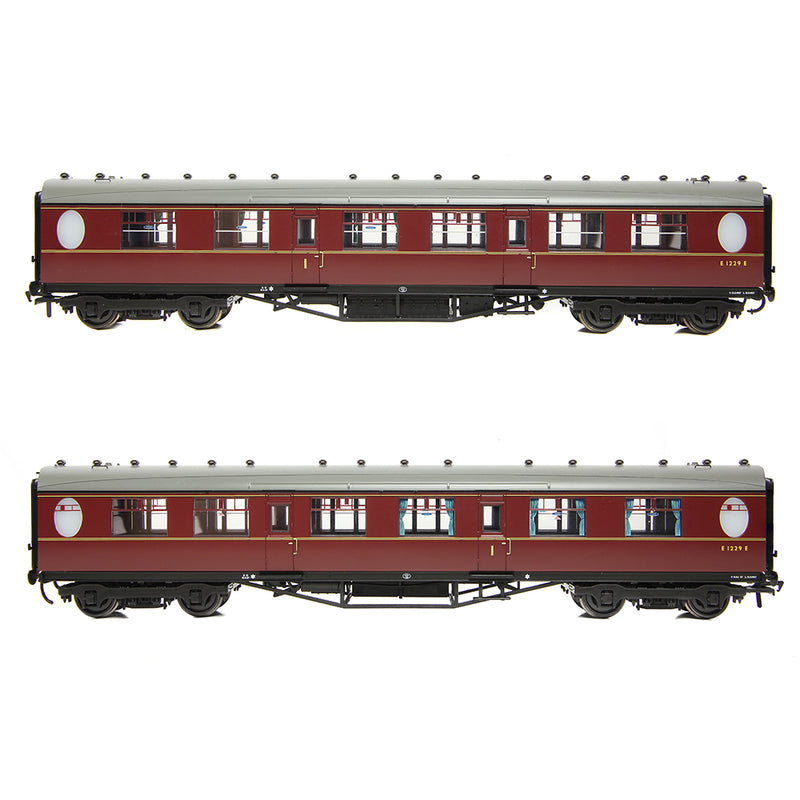 Bachmann 34-412A Thompson Composite Corridor BR Maroon OO Gauge