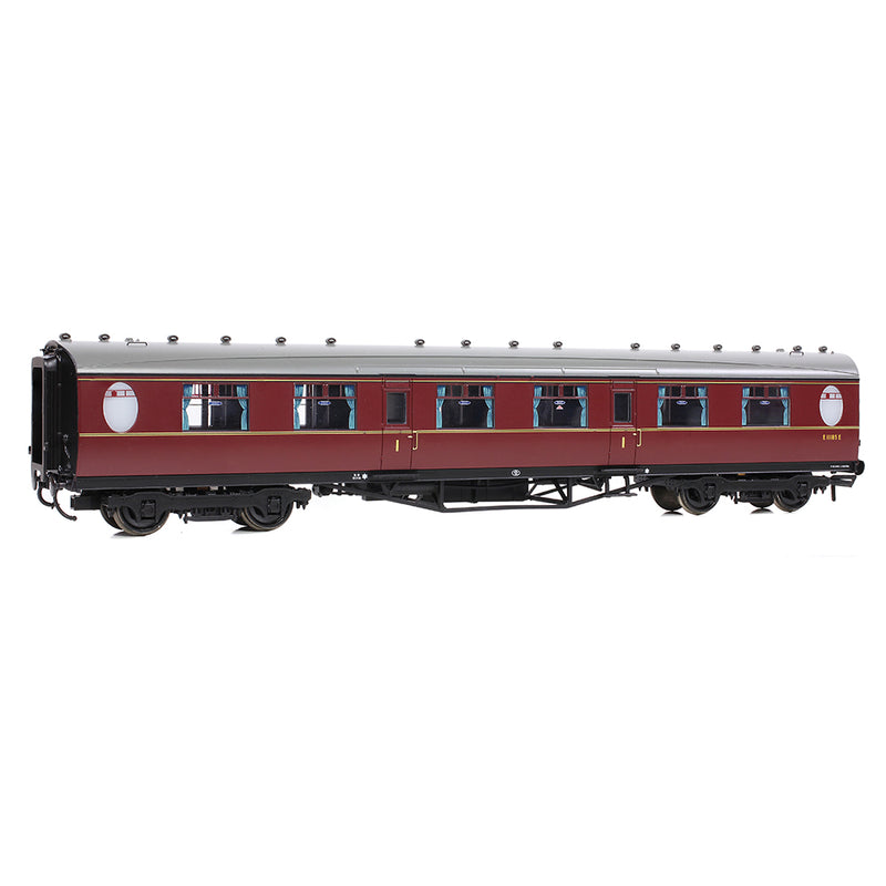 Bachmann 34-487A Thompson 1st Class Corridor BR Maroon OO Gauge