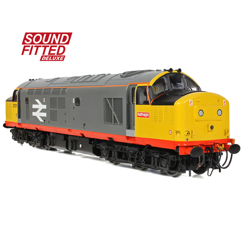Bachmann 35-305SFX Class 37 37371 BR Railfreight (Red Stripe) Sound Fitted Deluxe OO Gauge