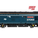 Bachmann 35-312SFX Class 37/0 37069 'Thornaby TMD' BR Blue DCC Sound Fitted Deluxe OO Gauge