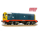 Bachmann 35-358SF Class 20/0 20173 "Wensleydale" BR Blue With Red Solebar, Sound Fitted, OO Gauge