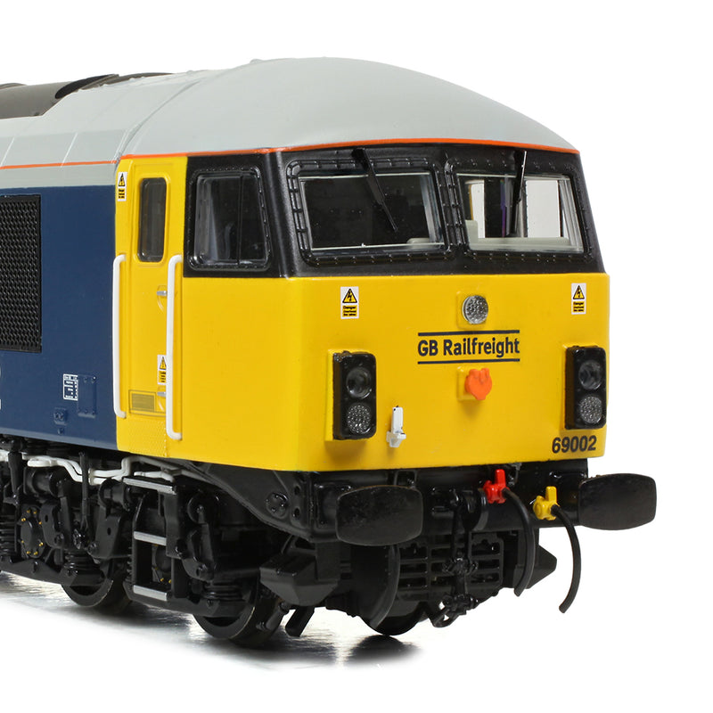 Bachmann 35-777 Class 69 '69002' "Bob Tiller CM&EE" GB Railfreight BR Blue, Large Logo (Retro). DCC Ready, OO Gauge