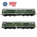 Bachmann 35-801ASFX Class 30 D5617 BR Green (Late Crest) DCC Sound Fitted Deluxe OO Gauge
