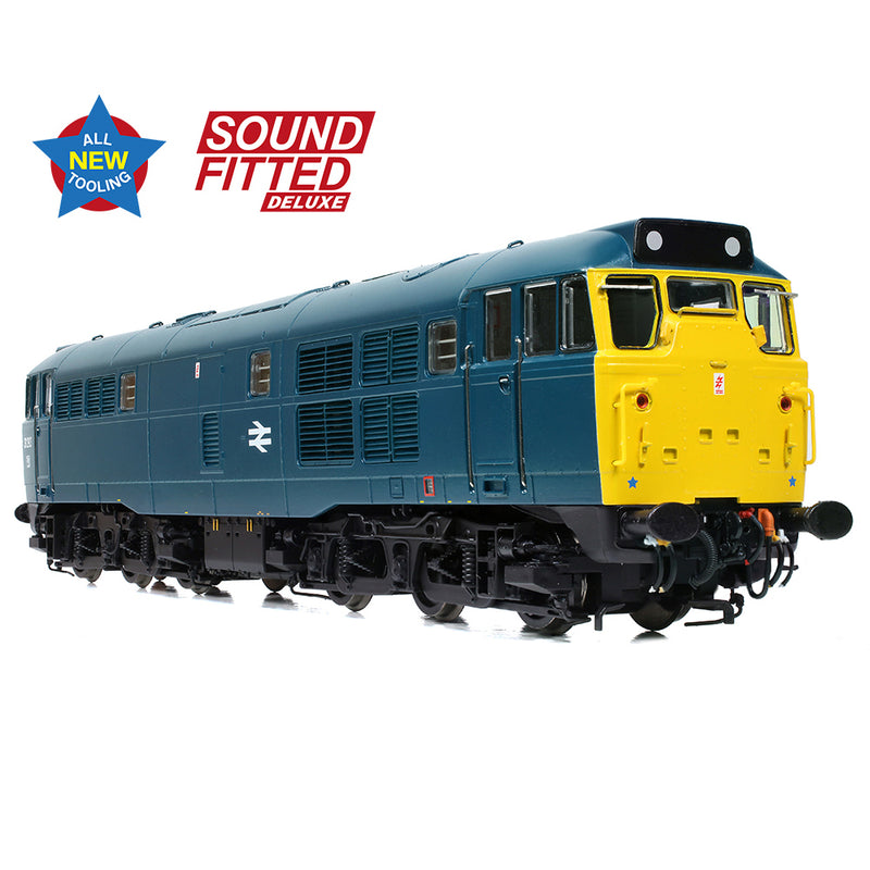 Bachmann 35-805SFX Class 31/1 31123 BR Blue DCC Sound Deluxe OO Gauge