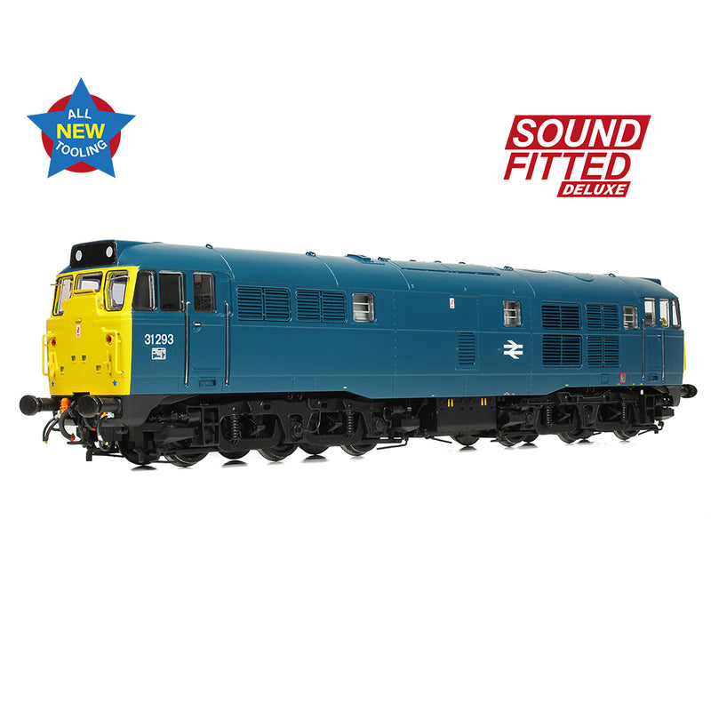 Bachmann 35-805SFX Class 31/1 31123 BR Blue DCC Sound Deluxe OO Gauge