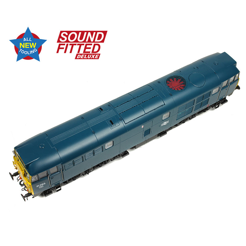 Bachmann 35-805SFX Class 31/1 31123 BR Blue DCC Sound Deluxe OO Gauge