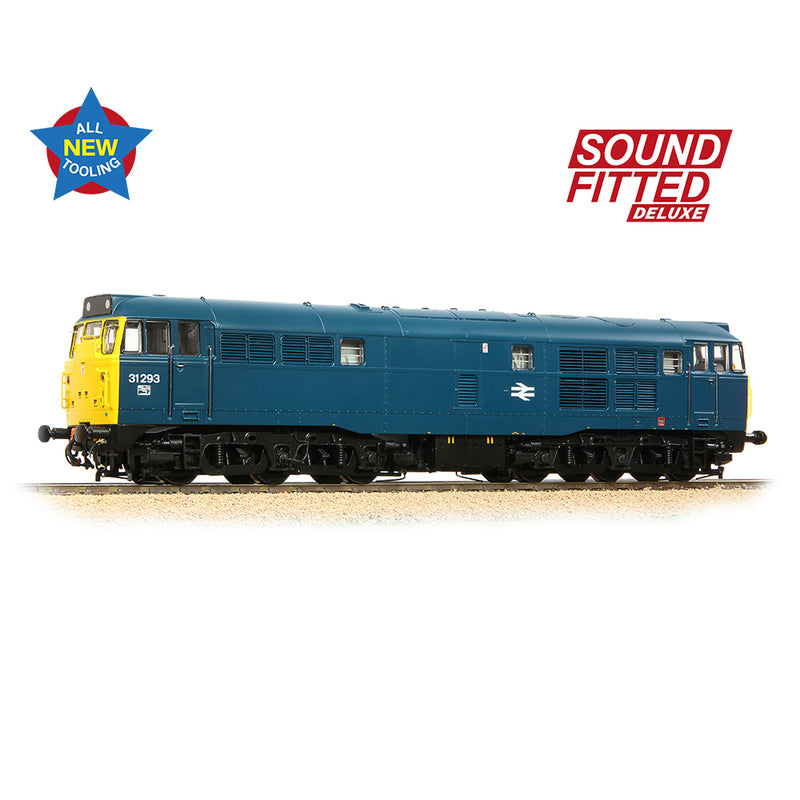 Bachmann 35-805SFX Class 31/1 31123 BR Blue DCC Sound Deluxe OO Gauge