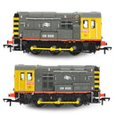Bachmann 35-906 Class 08 '08928' BR Railfreight (Red Stripe) DCC Ready OO Gauge