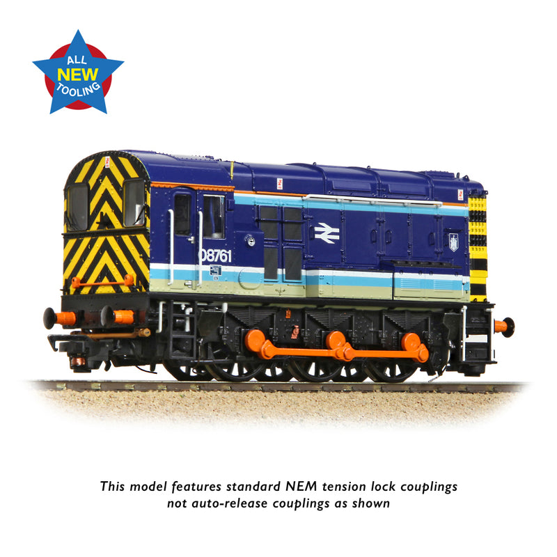 Bachmann 35-910 Class 08 08761 BR Provincial (Revised) DCC Ready OO Gauge